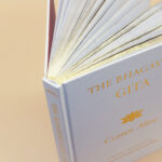 Book cover linnen and gold foil