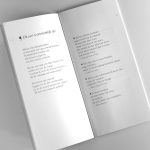 quote, poetry book design