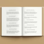 Book design – asian religion interior layout