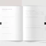 Book design — journal