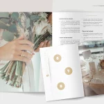 Book design – wedding planner interior layout