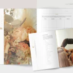 Book design – wedding planner interior layout