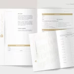 Book design – wedding planner interior layout